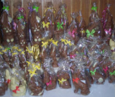 Schokoladenfiguren - Schokolade-Osterhasen 