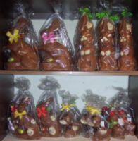 Schokoladenfiguren - Schokohasen für Ostern 